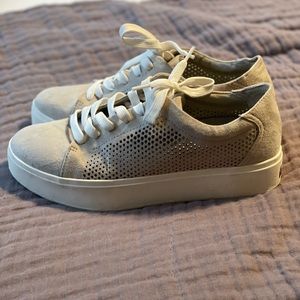 Dr. Scholl's Lace Up Suede Sneakers